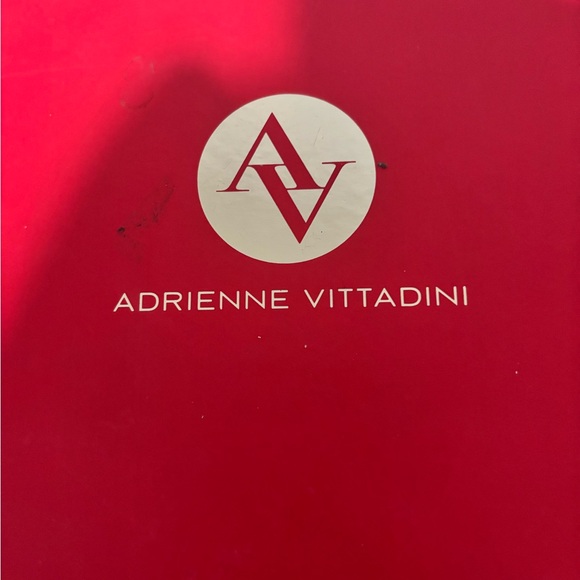 Adrienne Vittadini Black Peep-Toe Heeled Boots - Picture 3 of 3